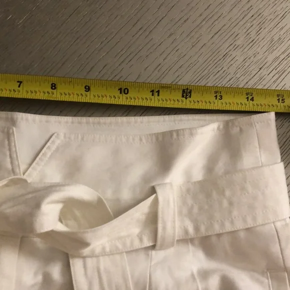 A.L.C. High rise White Wide-Leg Pants Size 6 - Picture 10 of 11